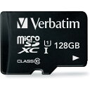 バーベイタム (Verbatim) microSD 128GB 最大90MB/s UHS-1 U1 class10 アイ・オー・データ機器による安心の国内サポート スマートフォン タブレットの写真や動画保存に MXCN128GJVZ5(2)