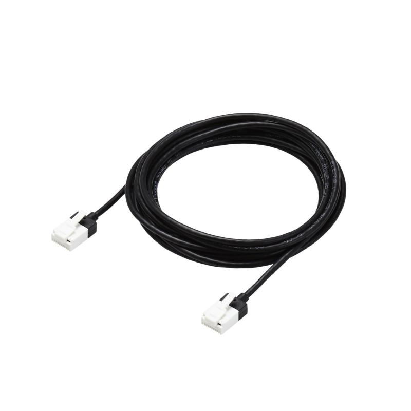 エレコム LANケーブル CAT6A 3m ツメが折れない スーパースリム ブラック ECLD-GPASSTBK30