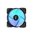 Fractal Design Aspect 12 RGB Black 4pinPWM PCケースファン 12cm デイジーチェーン対応 FD-F-AS1-1205 FN1491(2)