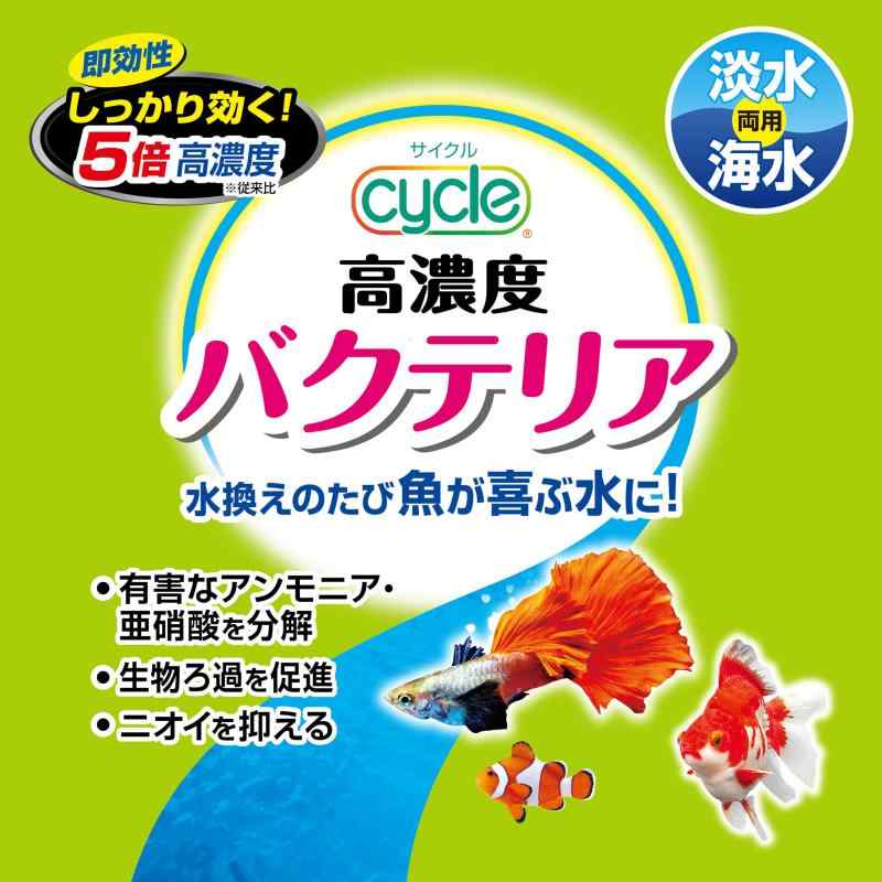 ジェックス GEX サイクル 150mL 水槽内で生態系を維持するために 水質管理用品 飼育水約750L分 flowing2-10057021 フローイングgt サンプル画像2