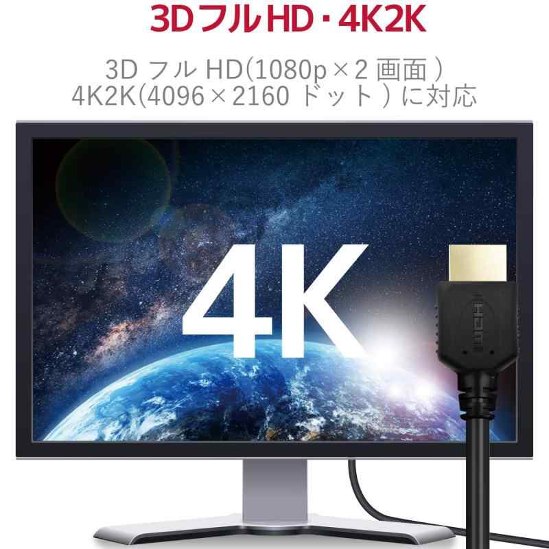 エレコム HDMIケーブル 3.0m 【PS4...の紹介画像3