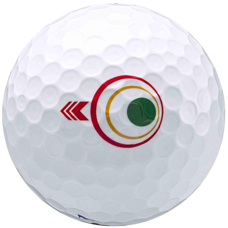 BRIDGESTONE(ブリヂストン)ゴルフボール TOUR B XS 2024年モデル 12球入 ホワイト マインドセット S4WXJM