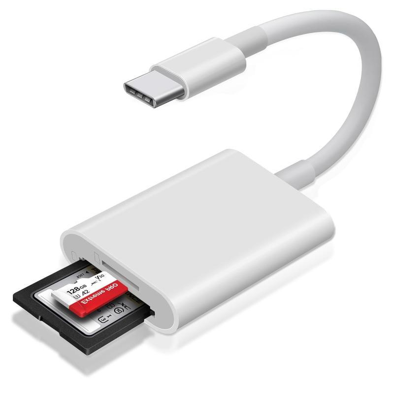 樂天商城 - SDカードリーダー 【ZIONOR 2026新登場 】 Type-c SD/TFカード 2in1 SD/TFカードリーダー usb c to SD Card USB3.0 OTG機能 双方向データ転送 i-Phone 16/i-Pad Pro/MacBo