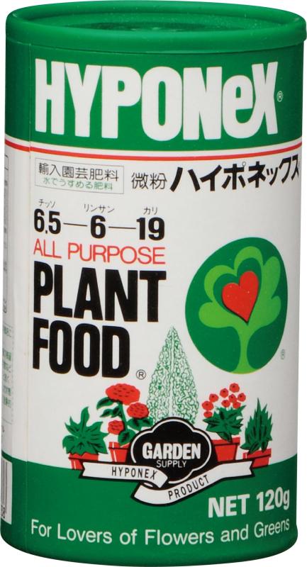 ハイポネックスジャパン 肥料 微粉ハイポネックス 120g