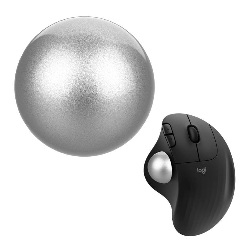 LAZIRO 34mm 交換用トラックボール - PERIMICE-517/717/520/720、ロジクール M575/M570、エレコムのマウスと互換性有