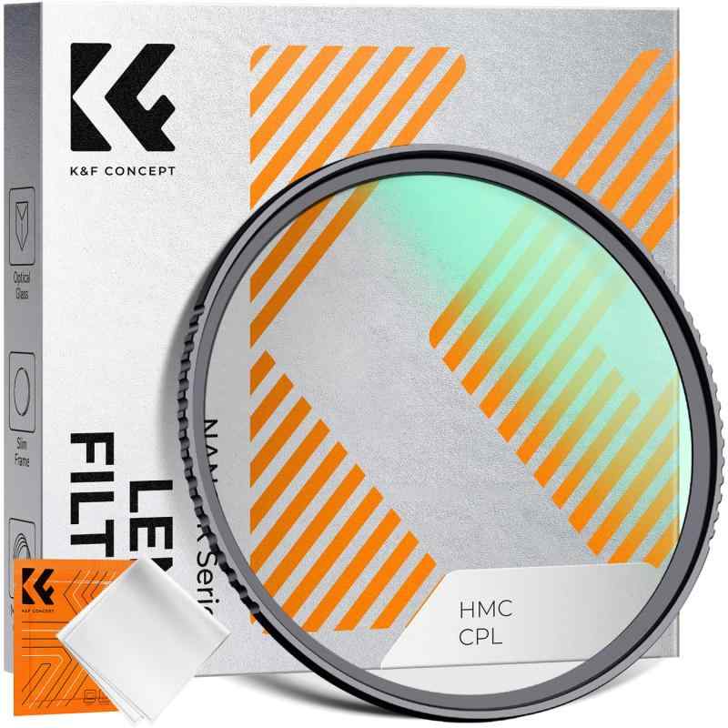 K&amp;F CONCEPT 67mm レンズ保護フィルター レンズフィルター プロテクター レンズ保護用 AGC光学ガラ..