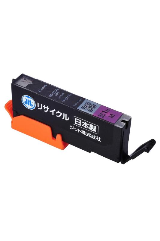 Accessories - ジット キヤノン(CANON) BCI-351XLM 対応 マゼンタ リサイクルインク 日本製 JIT-NC351MXL