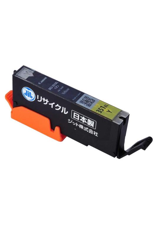 乐天商城 - ジット キヤノン(CANON) BCI-351XLY 対応 イエロー リサイクルインク 日本製 JIT-NC351YXL
