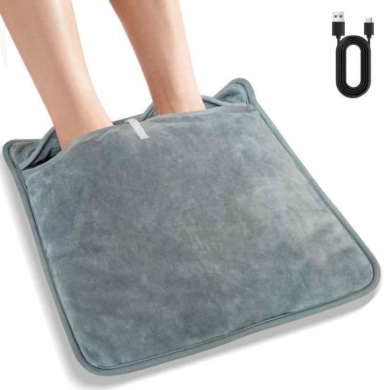 電気足温器 【USB給電&8段階タイマー】 BILIWAL 2025冬新型 フットウォーマー ...