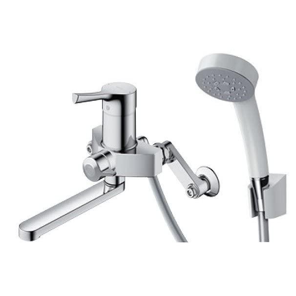 Rakuten - TOTO 浴室用 壁付シングルレバー混合栓 170mmコンフォートウェーブシャワー90φ TBV03301J1