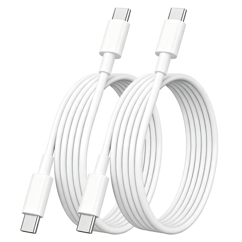 USB Type C ケーブル 3m 2本 PD100W 急速充電 E-Marker搭載 Type-C to Type-C Popolier【PD対応 最大100W急速充電】E-Marker搭載で安定した給電をサポート。 USB Type-C to Type-C ケーブルは、最大100W（20V/5A）のUSB PD充電に対応しています。E-Markerチップを搭載し、対応機器との通信による適切な電力管理をサポート。スマートフォン、タブレット、ノートPCなどUSB-C対応機器の充電用ケーブルとして使用できます。 最大100Wで充電するには、USB PD対応充電器および対応機器が必要です。 充電速度は接続する機器や環境によって異なります。【充電＋データ転送対応】USB2.0規格 最大480Mbps。 充電だけでなく、写真・音楽・書類などの日常的なデータ転送にも対応しています。スマートフォンとパソコン間のデータ同期やファイル整理など、普段使いに便利なUSB-Cケーブルです。 USB3.0以上の高速データ転送には対応していません。【USB-C機器に対応】スマートフォンからノートPCまで幅広く使用可能。 USB-Cポートを搭載したスマートフォン、タブレット、ノートPCなどの充電やデータ転送に使用できます。自宅・オフィス・外出先など、さまざまな使用環境に合わせて選べる複数の長さを展開しています。 接続機器の仕様をご確認のうえご使用ください。【E-Marker搭載】対応機器に合わせた電力管理をサポート。 E-Markerチップを搭載し、USB PD対応機器との通信を行います。高出力充電に対応するUSB-Cケーブルとして、対応する機器との安定した接続をサポートします。【柔軟なTPE素材】取り回しやすい使いやすい設計。 柔軟性のあるTPE素材を採用し、デスク周りや持ち運び時にも扱いやすいケーブル設計です。使用場所に合わせて配線しやすく、日常の充電環境をすっきり整えます。【購入前にご確認ください】充電・データ転送専用USB-Cケーブル。 本製品は充電およびデータ転送用のUSB-Cケーブルです。USB-Cモニターなどへの映像出力（DisplayPort Alt Mode）には対応していません。 また、高速SSD転送など高速通信が必要な用途には、対応規格のケーブルをご使用ください。
