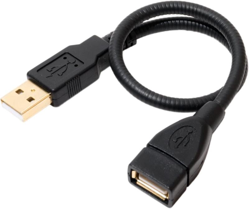 Rakuten - MCO USBポートを固定できる グースネック USB延長ケーブル 30cm Z0763