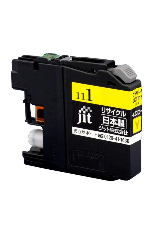 ジット ブラザー（BROTHER） LC111Y 対応 イエロー リサイクルインク 日本製 JIT-NB111Y