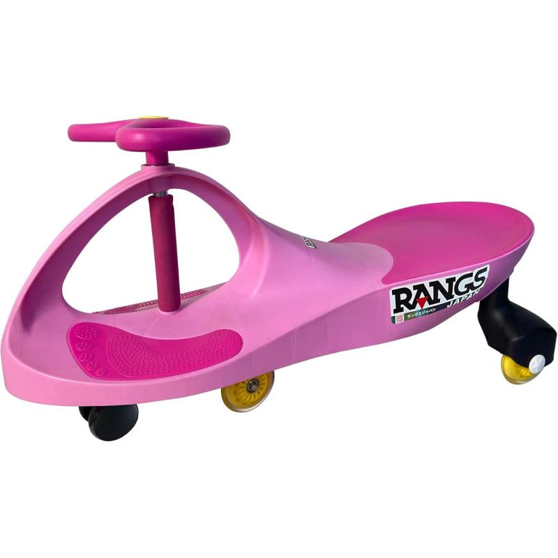 ラングスジャパン(RANGS) グッドデザイン賞 グッド・トイ賞 プラズマカー ピンク【ゴム製ウィール標準..