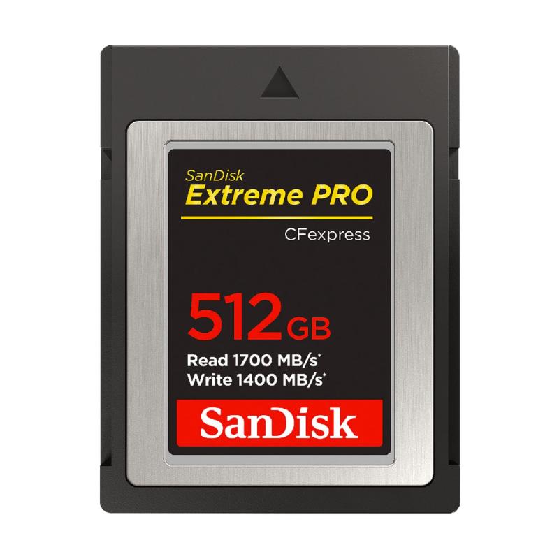 【 サンディスク 正規品 】 CFexpress Type B 512GB 最大読取り速度 1700MB/秒 SanDisk Extreme PRO SDCFE-512G-GH4NN