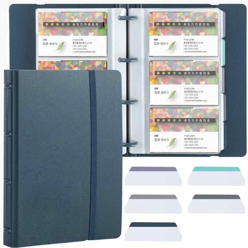 [deeli] 名刺ホルダー 180枚収容 ビジ�