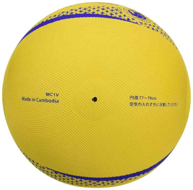 ミカサ(MIKASA) カラーソフトバレーボール 円周78cm 検定球(イエロー)MSN78-Y