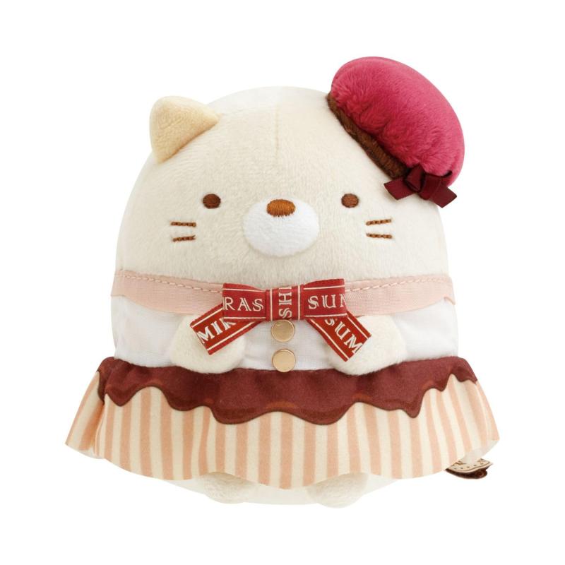 MO97401 스미코구라시 카페 스미코로 초콜릿 페어 모아 봉제인형 고양이