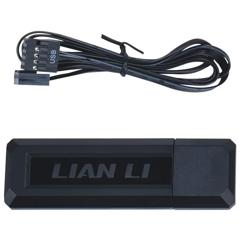 LIANLI UNI FAN Wirelessシリーズ対応コントローラー L-Wireless コントローラー Black 10チャンネル同時送信可能 2.4GHz LL-WLS Controller BK 日本正規品