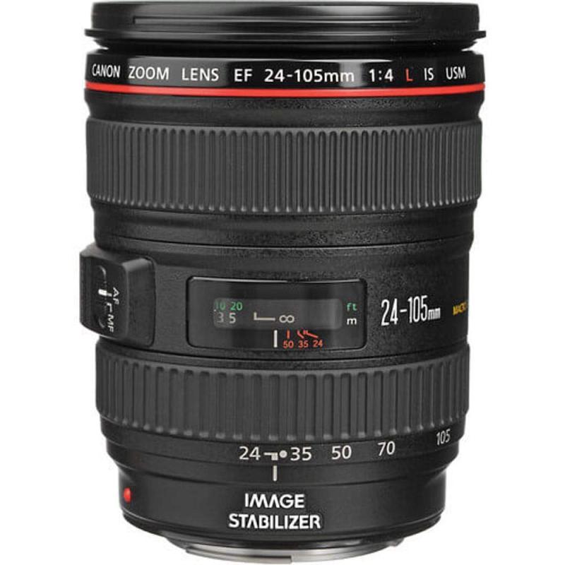 Canon EFレンズ EF24-105mm F4L IS USM ズームレンズ 標準
