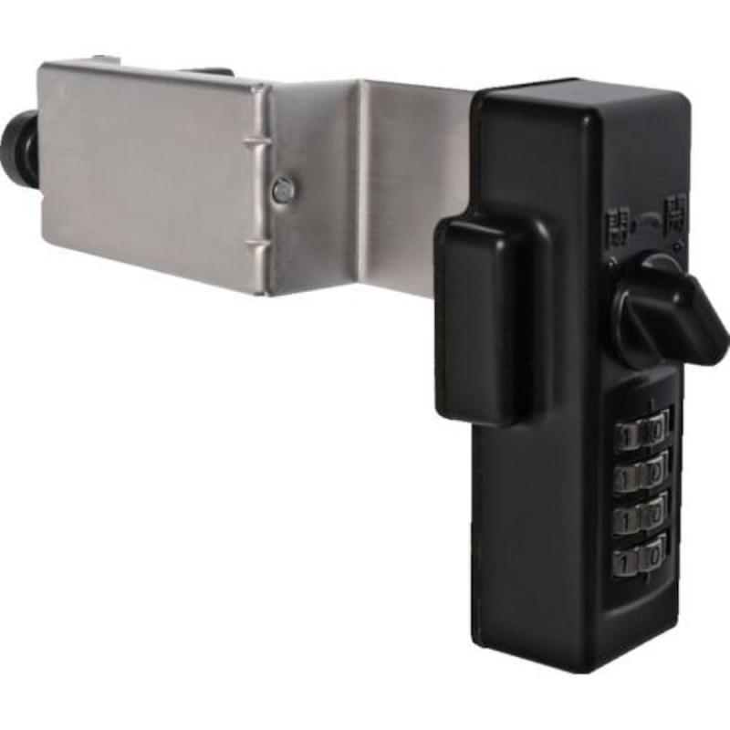 ノムラテック どあロックガード ダイヤルタイプ ブラック N-2425