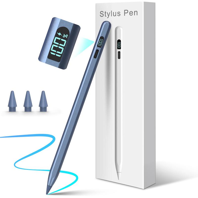 Mixoo iPad ペンシル タッチペン LED電量表示 15分急速充電 Apple Pencil互換 高感度 極細 磁気吸着 傾き感知 誤触防止【LEDで残量一目瞭然】従来のスタイラスペンは、電池残量をランプで表示するため、タイムリーにタッチペンの電池の状態を把握できず、突然の電池切れのリスクがありました。弊社の2024年最新版LED残量表示搭載のipad タッチペンは、LEDデジタルディスプレイを備えており、バッテリー残量（1～100％）をリアルタイムで一目で確認できます。これにより、ipad ペンシルの充電が必要なタイミングを把握でき、電池切れのトラブルを避けることで、より安心してご利用いただき、仕事や勉強の効率を向上させます。【超高精度・快適な書き心地】高性能なセンサーを搭載したiPadペンは、すべてのタッチ信号に即座に反応し、描画、デザイン、またはノートを取る際に途切れや遅延、ズレもなく、まるで紙に書いているかのような滑らかさを提供します。iPadタッチペンは、Apple Pencilと同じ滑らかな極細POMペン先を採用しており、微細な動きをキャッチできるため、スケッチやデザインにも簡単に対応でき、インスピレーションを瞬時に実現します。【急速充電・長時間連続使用】この高精度iPad Pro タッチペンは5Vの充電器とType-C充電ケーブルを使用しており、15分でフル充電が可能で、最大11時間の連続使用ができます。タブレットペンで描画、デザイン、またはメモを取る際に頻繁に充電する必要がなく、待機時間を減らして迅速に使用を再開できます。この画期的な設計により、あいぱっと タッチペンで創作に全力を注ぎ、作業効率を向上させ、滑らかな書き心地を楽しむことができます。プロフェッショナルや学生を問わず、このapple ペンシルはあなたのニーズに応え、創作プロセスの最高のパートナーとなります。【パームリジェクション機能・傾き感知】このipad ペンシルは誤作動防止機能を搭載しており、描画や書き込みの際に誤タッチによる誤操作を心配する必要がないです。また、このipad ペンの傾斜機能により、異なる角度で線の太さや陰影を自動的に調整できます。ipadタッチペンを使用して細やかなスケッチから大胆な落書きまで、さまざまな描画技法やスタイルに対応し、作品の繊細さと表現力を高め、創作にインスピレーションを与えます。【磁気吸着・自動スリープ】このipad pencilは2倍の超強力マグネットを搭載しており、iPadにしっかりと吸着するため、持ち運びが非常に便利です。apple pencilを探したり失くしたりする心配がなく、必要なときにすぐに取り出せます。また、Mixoo iPadペンシルは10分間操作しないと自動で電源が切れ、無駄な電力消費を抑え、バッテリー寿命を延ばします。【使いやすい・2018年以降のiPad専用タッチペン】 ipad タッチペンのキャップボタンを押すとオンになり、簡単に書き込んだり描画したりできます。アップルペンシルは面倒なBluetoothペアリングも不要で、電子機器に不慣れな初心者でも創作の楽しさを体験できます。Mixooバッデリー残量表示アップルペンシルは2018年以降のiPadモデルに対応します：iPad 第6/7/8/9/10世代、iPad Mini第5/6世代、iPad Pro 11インチ第1/2/3/4世代、iPad Pro 12.9インチ 第3/4/5/6世代、iPad Pro 13/11 インチ(M4)、Pad Air 第3/4/5世代、iPad Air 13/11 インチ(M2)。