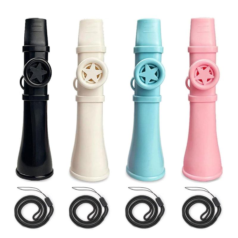 乐天商城 - ShuaWdk カズー 楽器 2025年改 良版 Kazoo 【一体成型笛膜・交換不要】洗える 軽量 日本語説明書付 ギター/ピアノ/ウクレレと連携 大人子供兼用 初心者簡単 音楽玩具 (黒、白、青、ピンク)