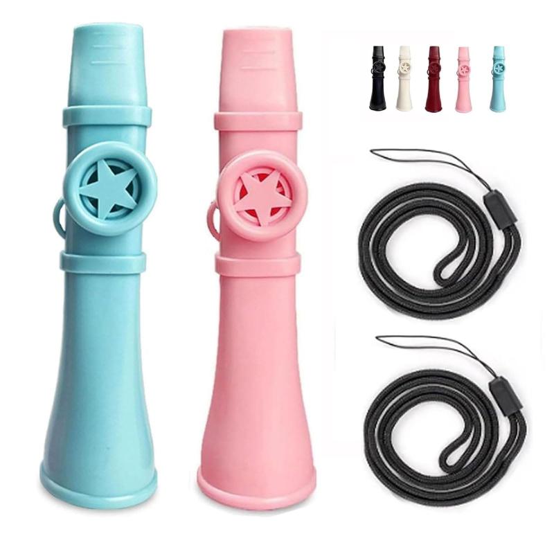 Rakuten - ShuaWdk カズー 楽器 2025年改 良版 Kazoo 【一体成型笛膜・交換不要】洗える 軽量 日本語説明書付 ギター/ピアノ/ウクレレと連携 大人子供兼用 初心者簡単 音楽玩具 (青とピンク)