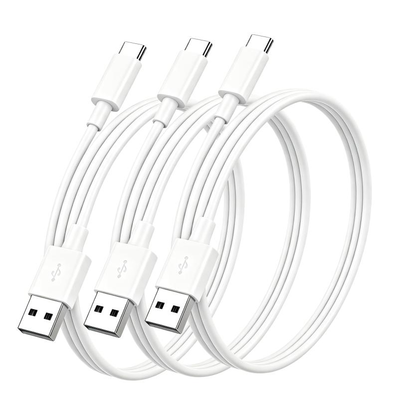 USB-C ケーブル 1m 3本組 USB-A to USB-C 3A充電 480Mbps PD非対応 映像出力非対応【3A急速充電 &amp; 高速データ転送】最大3Aの大電流出力に対応し、スマホやタブレットをスピーディーに充電します。さらにUSB 2.0規格準拠で、最大480Mbpsのデータ転送が可能。写真や音楽データの同期もスムーズに行えます。急速充電を行うには、3A出力に対応したUSB充電器が必要です。【56KΩ抵抗実装でデバイスを保護】安全性に妥協はありません。規格に準拠した56KΩプルアップレジスターをコネクタ内部に実装。過電流・過電圧を防ぎ、接続デバイスのバッテリー負荷を軽減します。また、難燃性素材を使用しており、発熱対策も万全です。【高耐久TPE &amp; 2重シールド構造】頻繁な抜き差しにも耐える高品質TPE素材を採用。内部は外部ノイズから信号を守る「2重シールド」構造になっており、安定した充電と通信を実現します。しなやかで取り回しやすく、日常使いに最適なタフネス仕様です。【ご購入前の確認：映像出力・PD非対応】本製品はUSB-AポートからUSB-C機器への接続用ケーブルです。❌ モニターへの映像出力（DisplayPort Alt Mode）には対応しておりません。❌ ノートPCへの給電（USB Power Delivery/PD）には対応しておりません。用途に合わせて正しくお選びください。【パッケージ内容 &amp; 12ヶ月品質】USB Type-C ケーブル 。LpoieJunは日本のお客様に安心をお届けするため、お買い上げ日から12ヶ月間の品質を提供しています。万が一の初期不良や断線トラブルの際は、当店までお気軽にご連絡ください。誠心誠意サポートいたします。