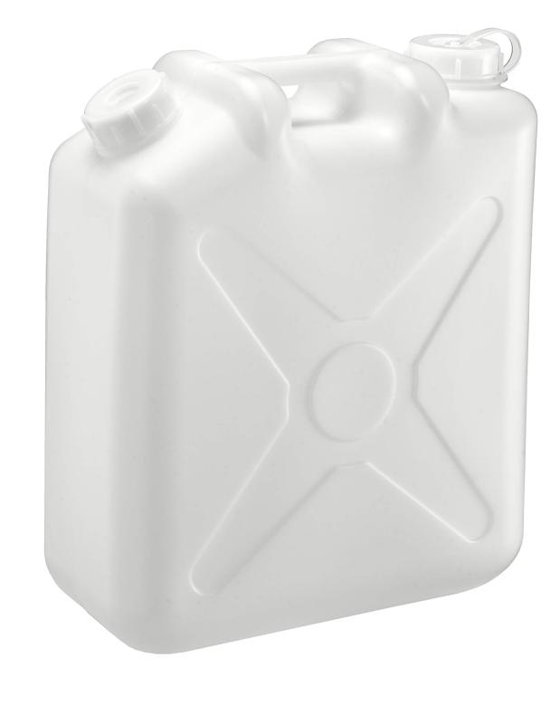 Rakuten - 瑞穂化成 扁平缶 ノズル無 20L ホワイト 0207 両口 カラーポリタンク