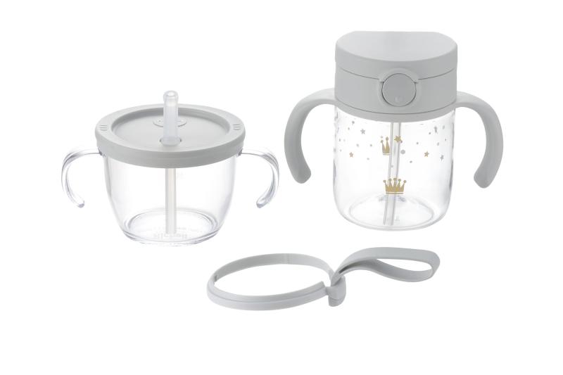 リッチェル(Richell) アスター おうちおでかけスタートセット ライトグレー 1セット 150ml 200ml 6カ月日常に「特別」なきらめきを、特別な存在の赤ちゃんに、特別なマグを。リッチェル Axstars(アスター)はじめてのス...