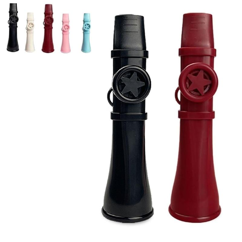 【2025最新改良モデル】カズー 軽量 良い音 Kazoo 初心者 簡単に演奏できる、大人と子供用 日本語説明書付 ストラップ付 持ち運びが簡単 メンブレン不要で洗える、ギター、ピアノ、ウクレレ
