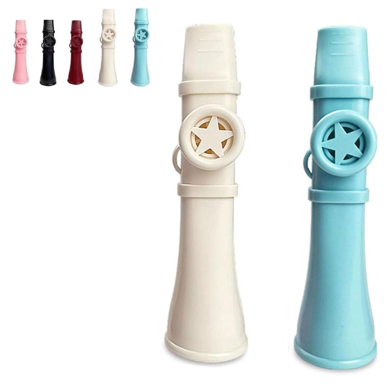 【2025最新改良モデル】カズー 軽量 良い音 Kazoo 初心者 簡単に演奏できる、大人と子供用 日本語説明書付 ストラップ付 持ち運びが簡単 メンブレン不要で洗える、ギター、ピアノ、ウクレレ