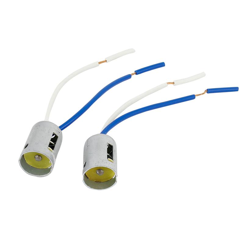 Rakuten - ACROPIX LED電球延長ソケットコネクター 1156 BA15S S25 5009 5007 5008 シルバートーン 2個