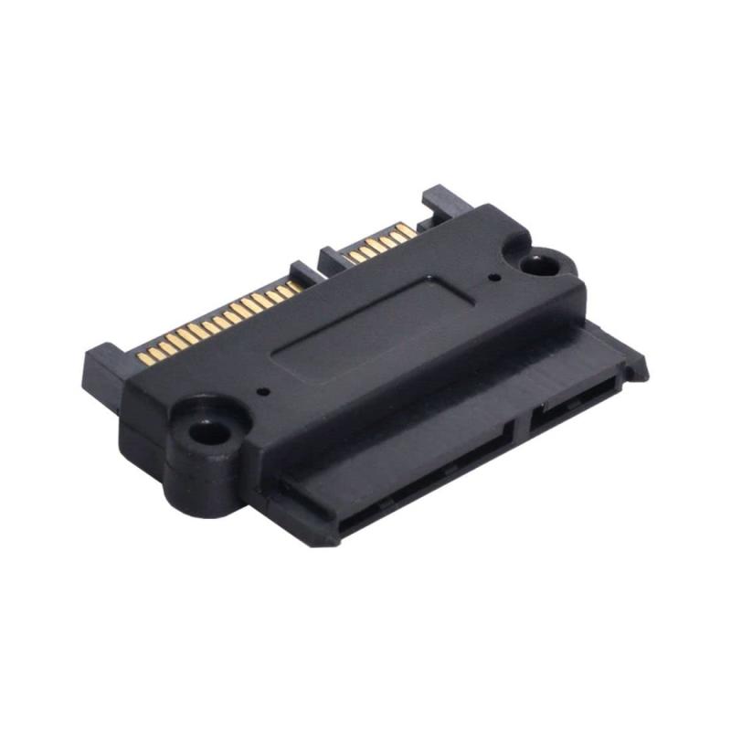 Other - CY 3.5インチ&2.5インチ SATA 22ピン 7+15オス - SATA 22ピン 7+15メス 延長変換アダプター ねじ穴付き