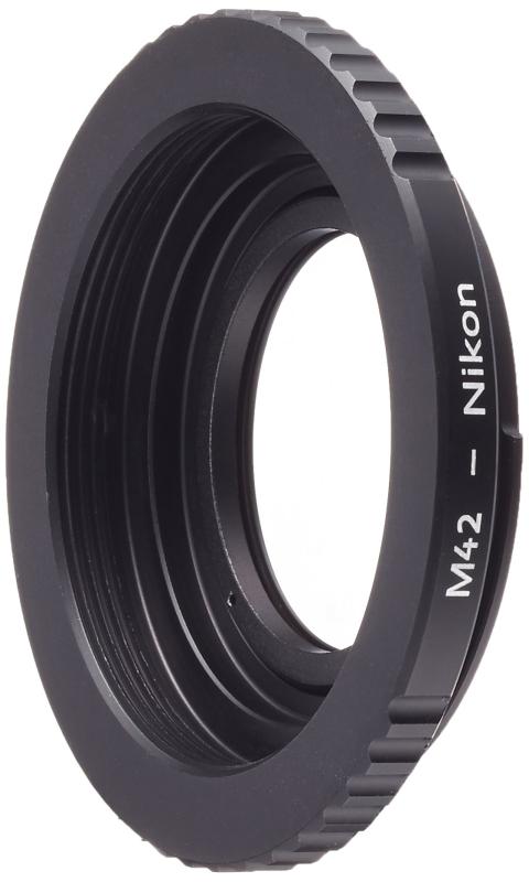 乐天商城 - K&F Concept レンズマウントアダプター KF-42F (M42マウントレンズ → ニコンFマウント変換)無限遠補正レンズ付き