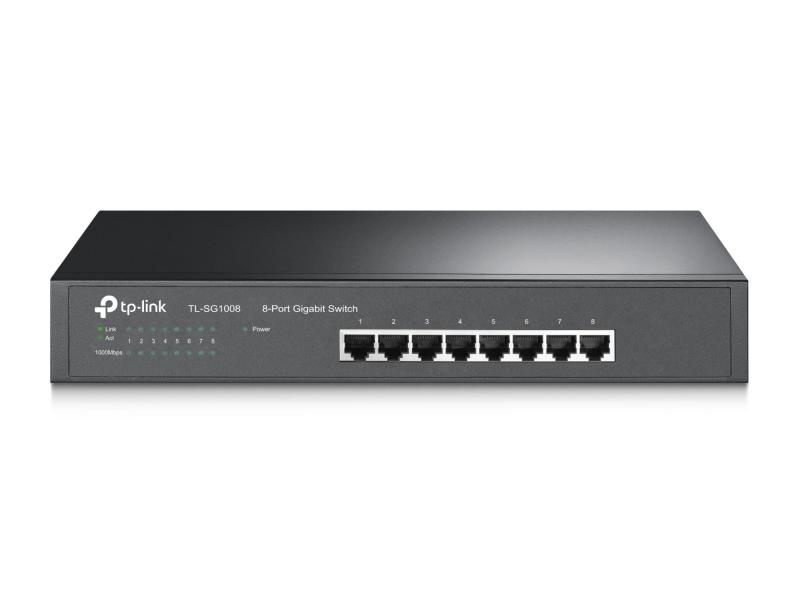 Rakuten - TP-Link Giga対応10/100/1000Mbps ラックマウント 8ポートスイッチングハブ金属筺体 5年 TL-SG1008