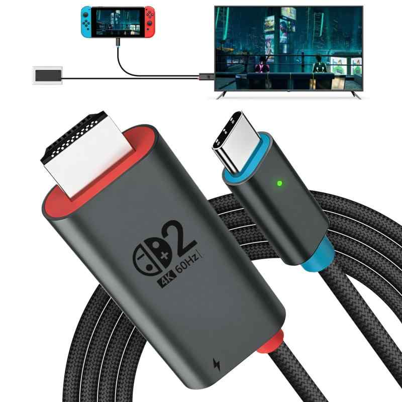 AltaMoment Switch 2 ドック【2026新登場 Switch 2「22.1.0」対応】 テレビ出力 HDMI Type-C スイッチ2 ドック HDMI …