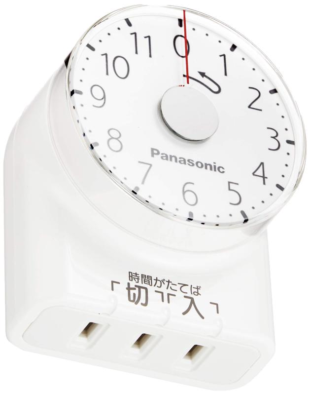 乐天商城 - パナソニック(Panasonic) ダイヤルタイマー 11時間形 コンセント直結式 ホワイト WH3101WP