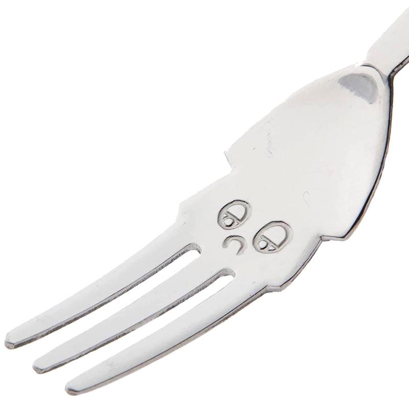 ナガオ プチマリーン ステンレスカトラリー イカフォーク 2本セット 日本製