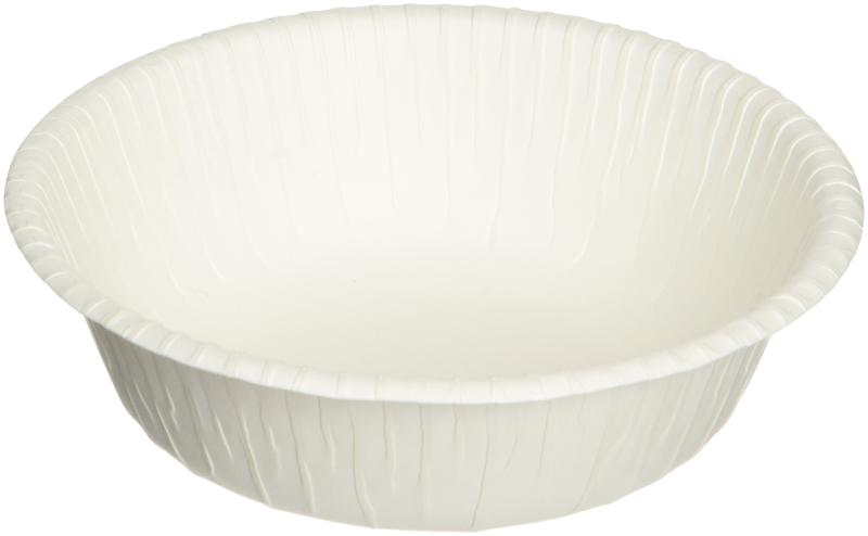 Rakuten - 業務用 ナチュラルパルプ ペーパー ボウル 12cm 270ml 50個入り NB-12 ホワイト