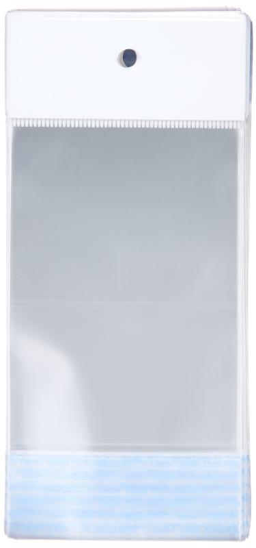 シモジマ ヘイコー 透明 OPP袋 クリスタルパック ヘッダー付 7×10cm 100枚 H7-10 006747200