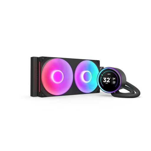 NZXT Kraken Elite 280 RGB v2 Black 簡易水冷CPUクーラー RL-KR28E-B2 FN2384 NZXT Kraken Elite 280 RGB v2 Black 簡易水冷CPUクーラー RL-KR28E-B2 FN2384