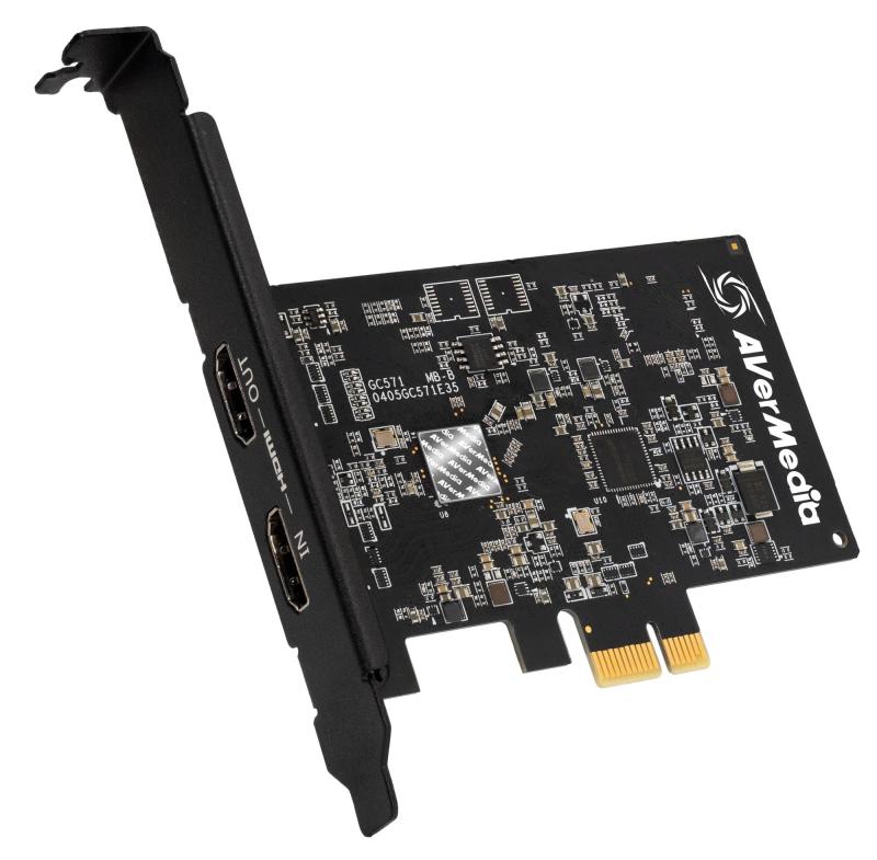 Rakuten - AVerMedia LIVE STREAMER ULTRA HD GC571 PCIe3.0 x1スロット接続 ロープロファイル対応 内蔵型 4K/フルHDキャプチャーボード DV0921