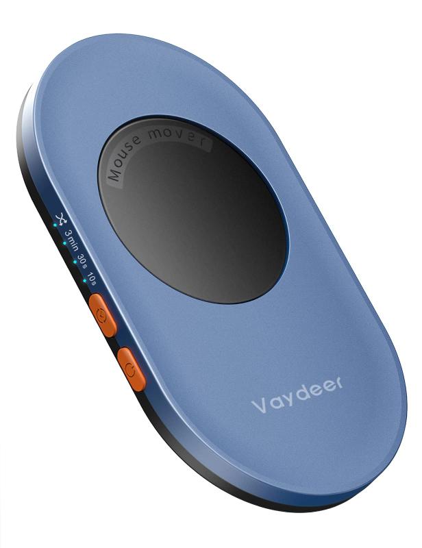 Liquid Crystal Protector - VAYDEER 超薄型 マウスジグラー 検出不能 マウスムーバー ON/OFFスイッチ、ランダムインターバルタイマー付き 物理的 マウス 自動 動かす メカニカル Mouse Jiggler、PCラップトップをアクティブに