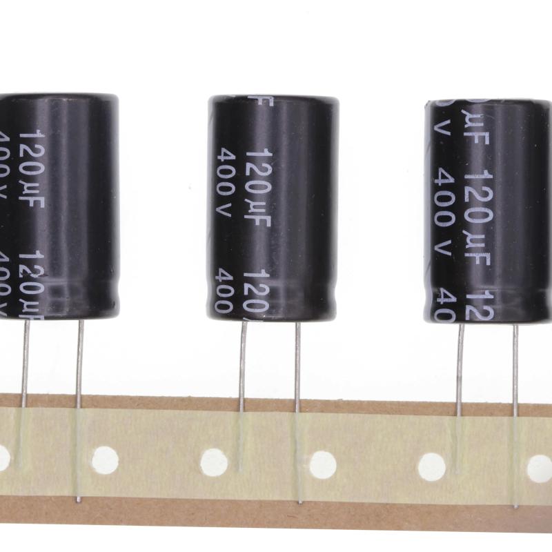 樂天商城 - 10 個 400V 120UF プラグインアルミ電解コンデンサ 18x30 18*30mm