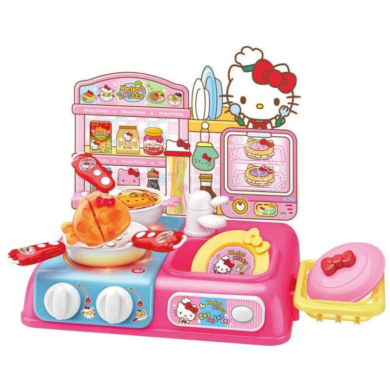 [バンダイ(BANDAI)] Hello Kitty コンロがピカッ ジュージュ―キッチン