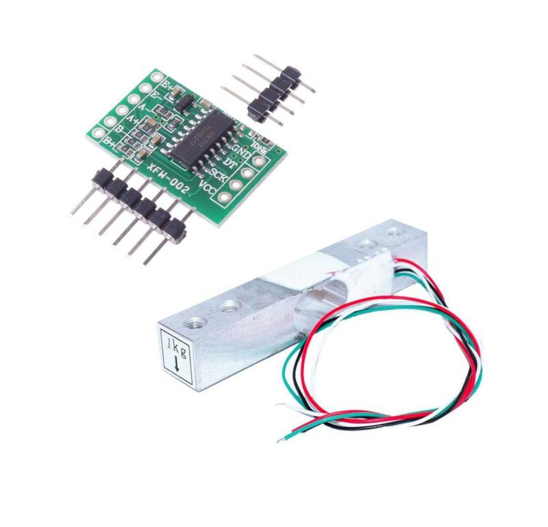 KKHMF デジタルロードセル重量センサ1KGポータブル電子キッチンスケール + HX711計量センサーモジュールArduinoと互換