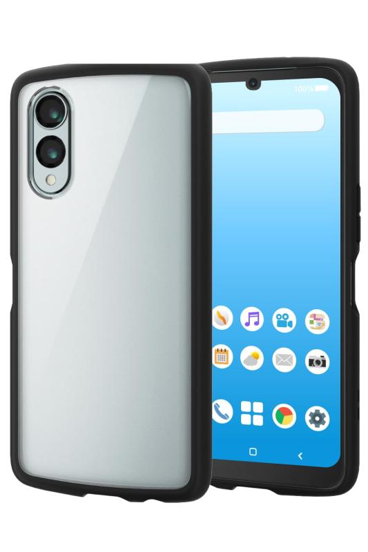 乐天商城 - エレコム arrows We2 (F-52E/FCG02) ケース カバー 透明 耐衝撃 衝撃吸収 ハイブリッド TPU ストラップホール付き ショルダー ストラップシート付 軽量 薄型 傷がつきにくい キズ 硬度 5H カメラ保護