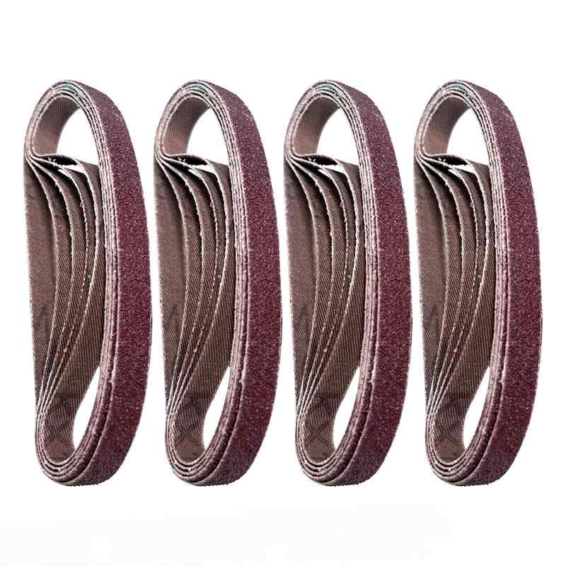 Rakuten - Coollooda エンドレスベルト 10mm×330mm ベルトサンダー替え 研磨ベルト 20枚セット 60粒度 耐久性強化 木工DIY 錆落とし バリ取り サンディングベルト 交換用